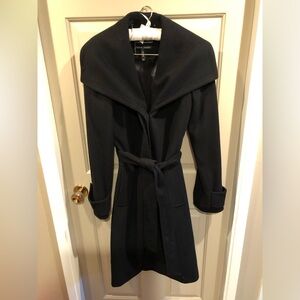 Le Chateau Italian Wool Belted Coat